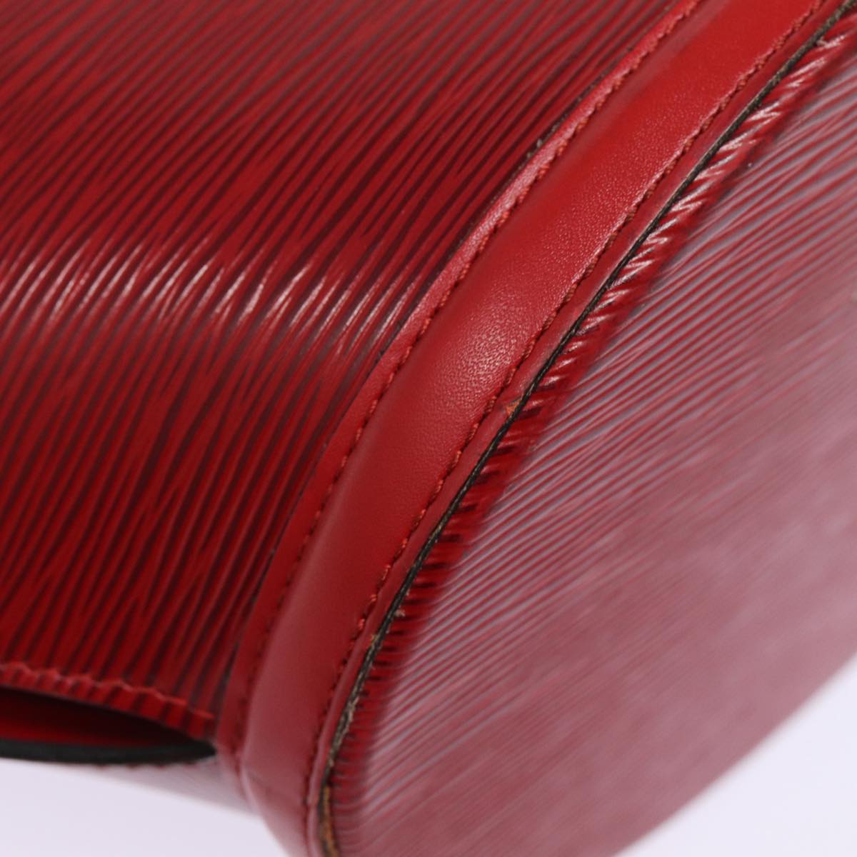 LOUIS VUITTON Epi Saint Jacques Shopping Shoulder Bag Red M52277 LV Auth 87512