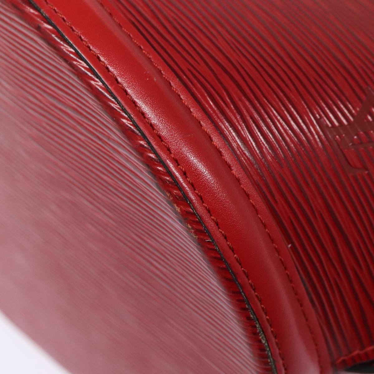 LOUIS VUITTON Epi Saint Jacques Shopping Shoulder Bag Red M52277 LV Auth 87512