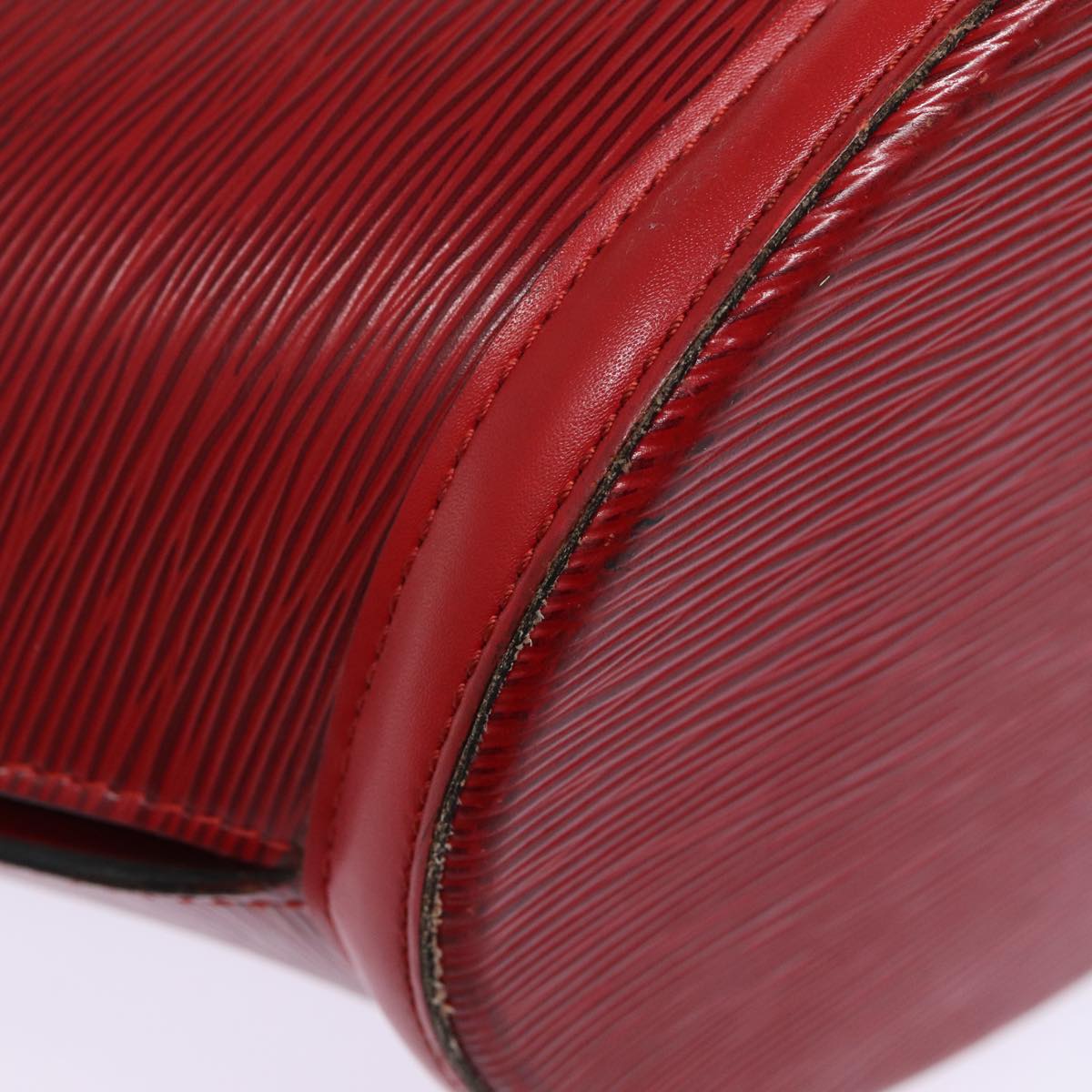 LOUIS VUITTON Epi Saint Jacques Shopping Shoulder Bag Red M52277 LV Auth 87512