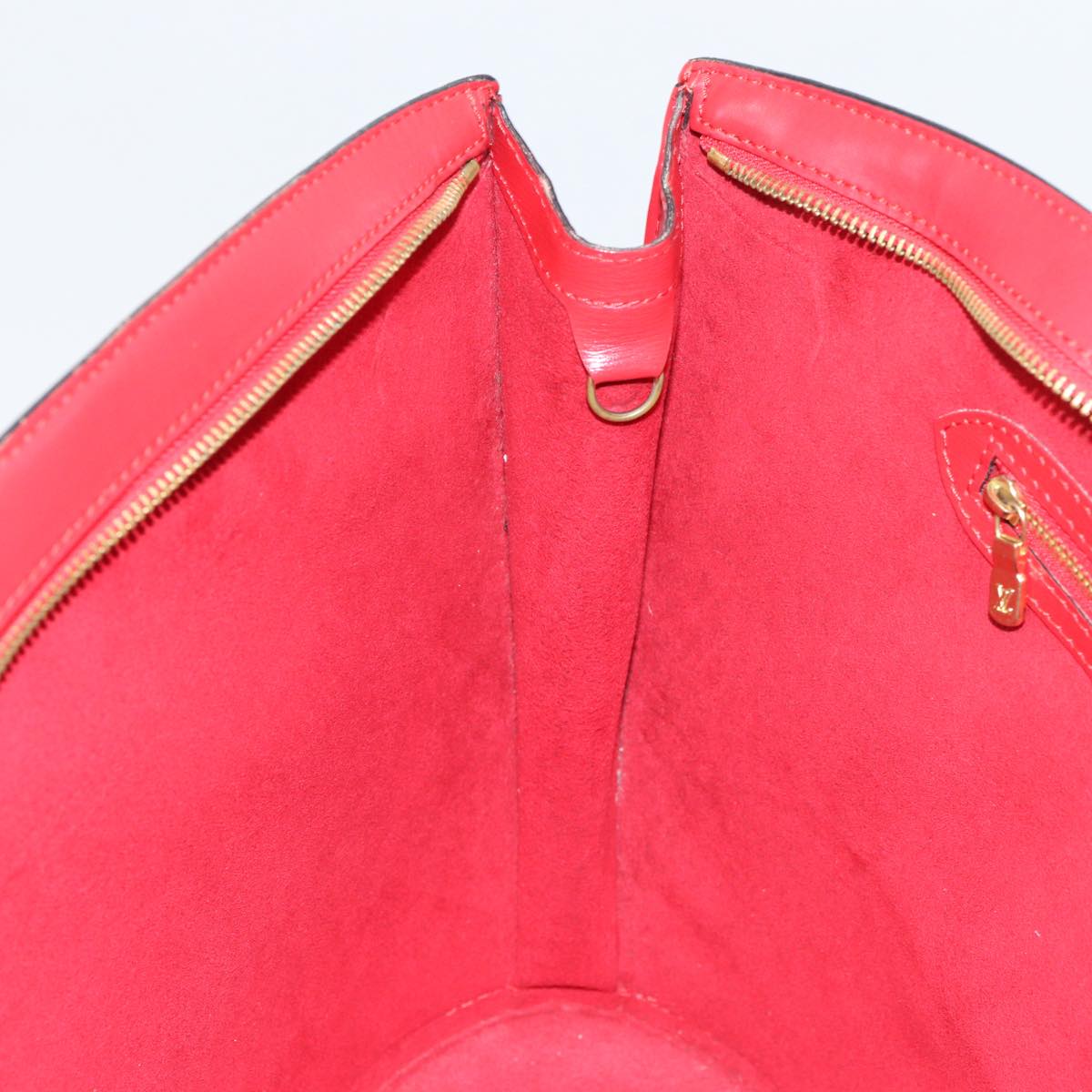 LOUIS VUITTON Epi Saint Jacques Shopping Shoulder Bag Red M52277 LV Auth 87512