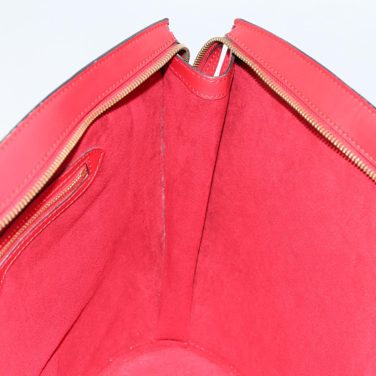 LOUIS VUITTON Epi Saint Jacques Shopping Shoulder Bag Red M52277 LV Auth 87512