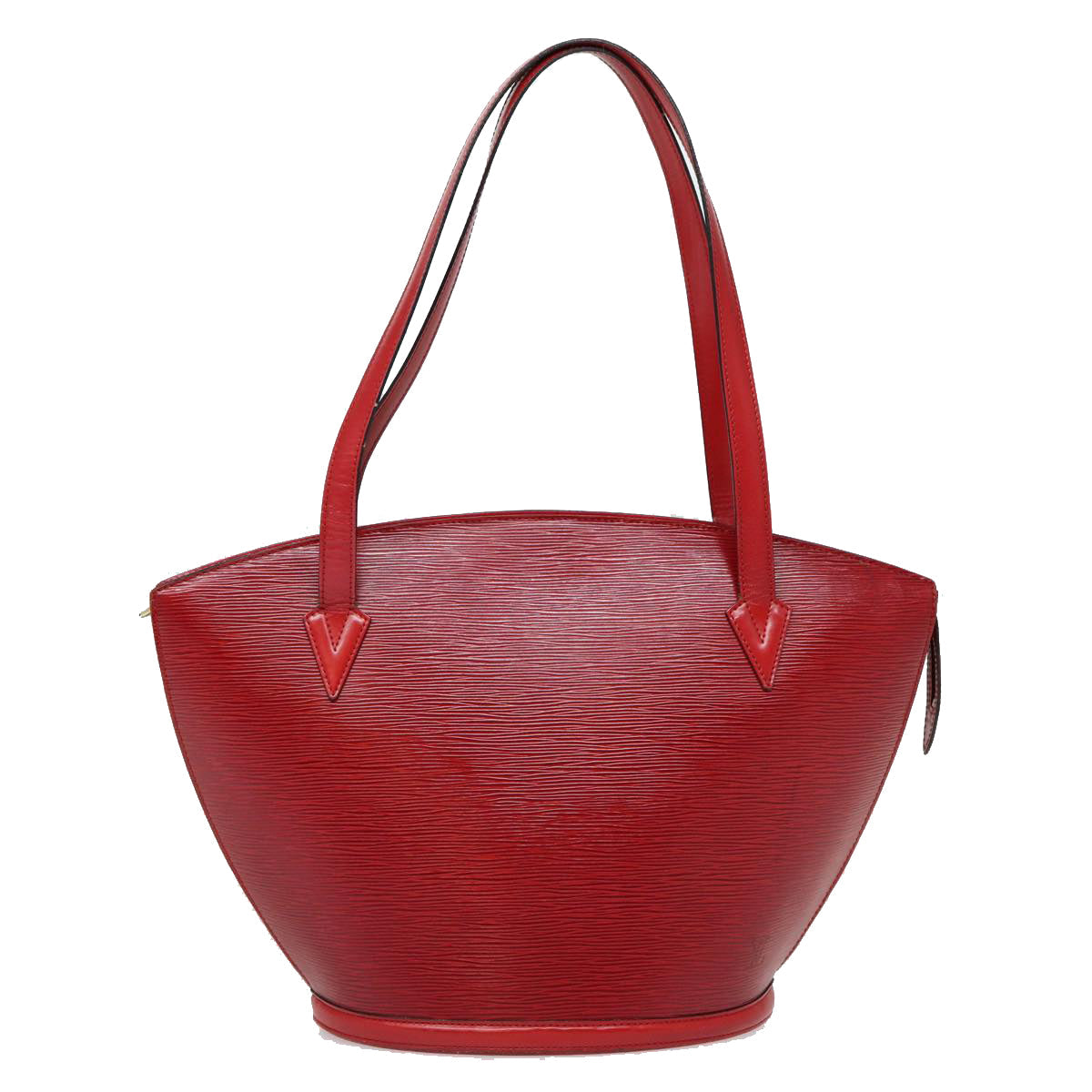 LOUIS VUITTON Epi Saint Jacques Shopping Shoulder Bag Red M52277 LV Auth 87512