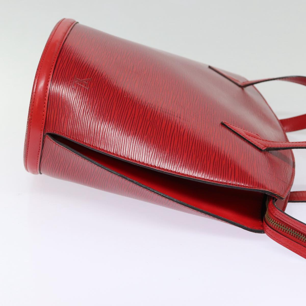 LOUIS VUITTON Epi Saint Jacques Shopping Shoulder Bag Red M52277 LV Auth 87512