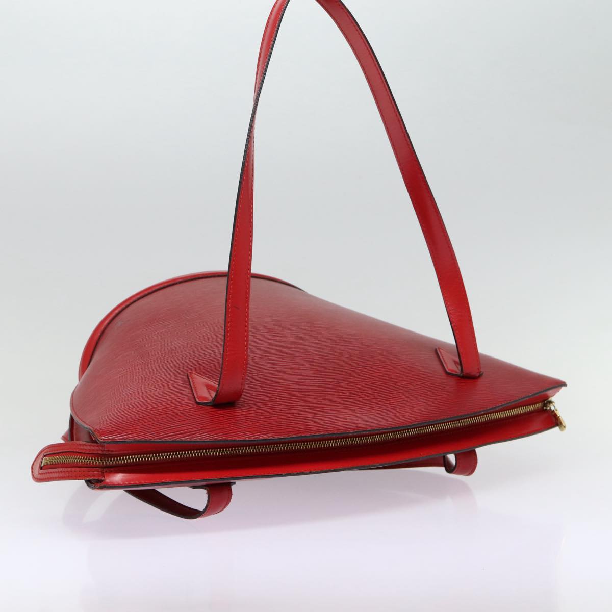 LOUIS VUITTON Epi Saint Jacques Shopping Shoulder Bag Red M52277 LV Auth 87512