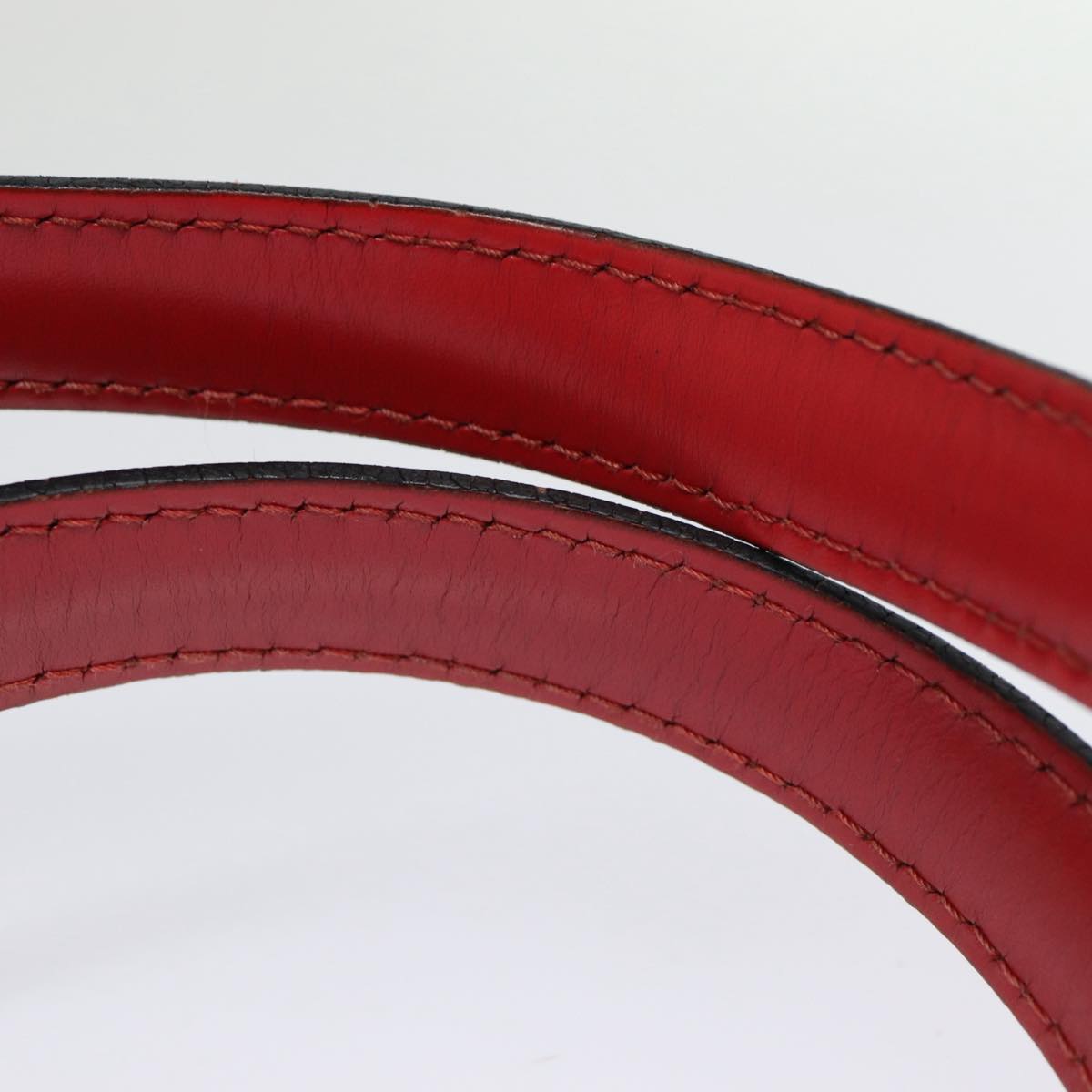 LOUIS VUITTON Epi Saint Jacques Shopping Shoulder Bag Red M52277 LV Auth 87512