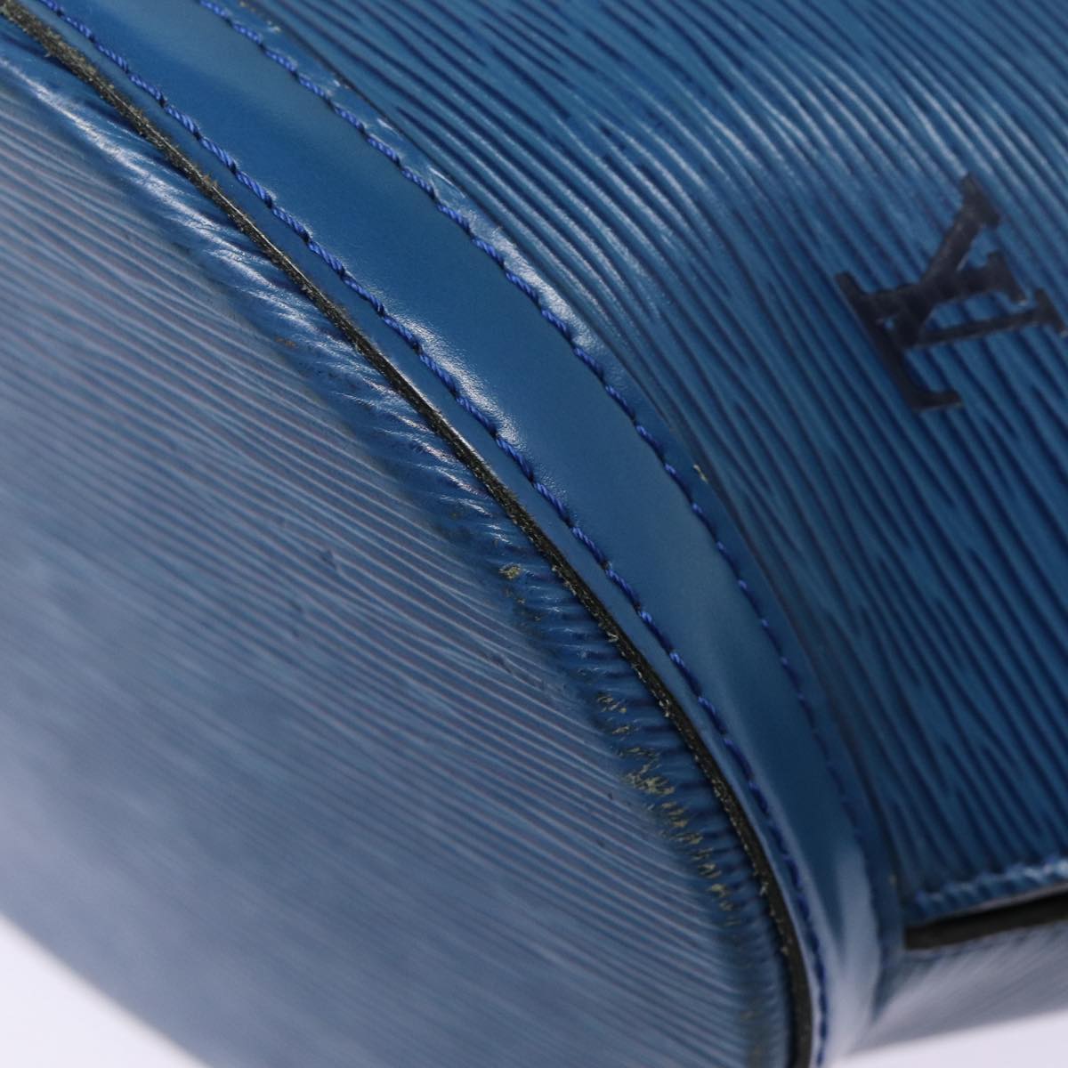 LOUIS VUITTON Epi Saint Jacques Shopping Shoulder Bag Blue M52275 LV Auth 87513