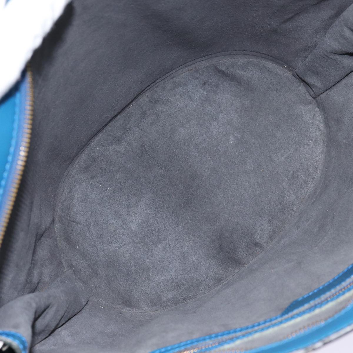 LOUIS VUITTON Epi Saint Jacques Shopping Shoulder Bag Blue M52275 LV Auth 87513