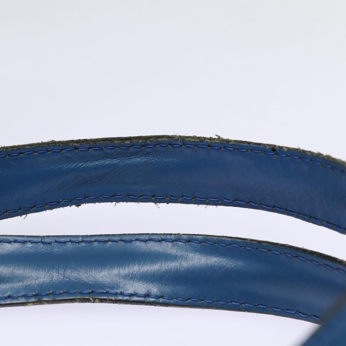 LOUIS VUITTON Epi Saint Jacques Shopping Shoulder Bag Blue M52275 LV Auth 87513