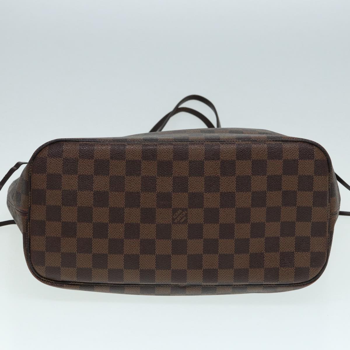 LOUIS VUITTON Damier Ebene Neverfull MM Tote Bag N51105 LV Auth 87567