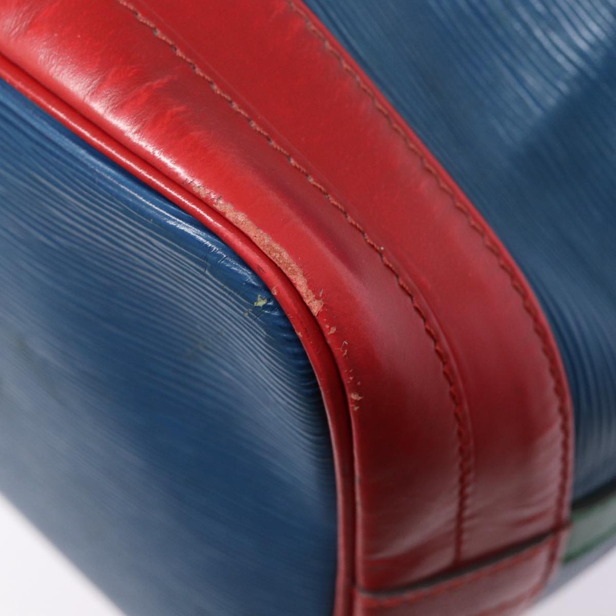 LOUIS VUITTON Epi Toriko Color Noe ShoulderBag Red Blue Green M44084 Auth 87776