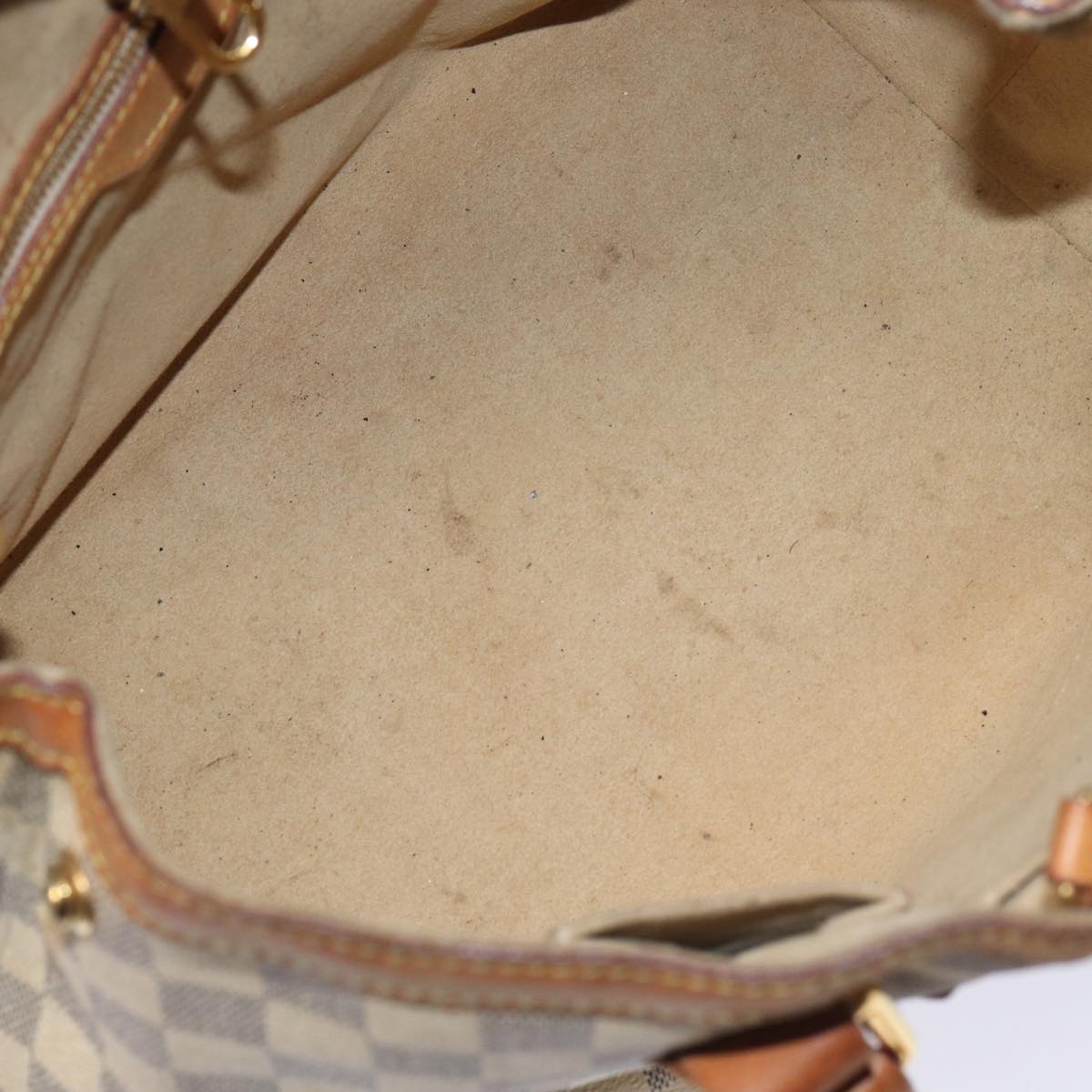 LOUIS VUITTON Damier Azur Hampstead PM Tote Bag N51207 LV Auth 87897