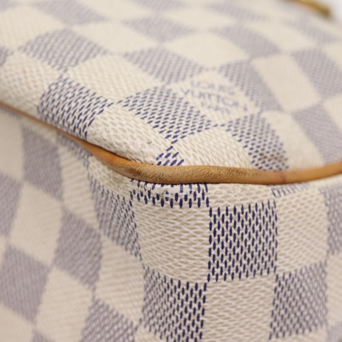 LOUIS VUITTON Damier Azur Batignolles Horizontal Tote Bag N48172 LV Auth 87898