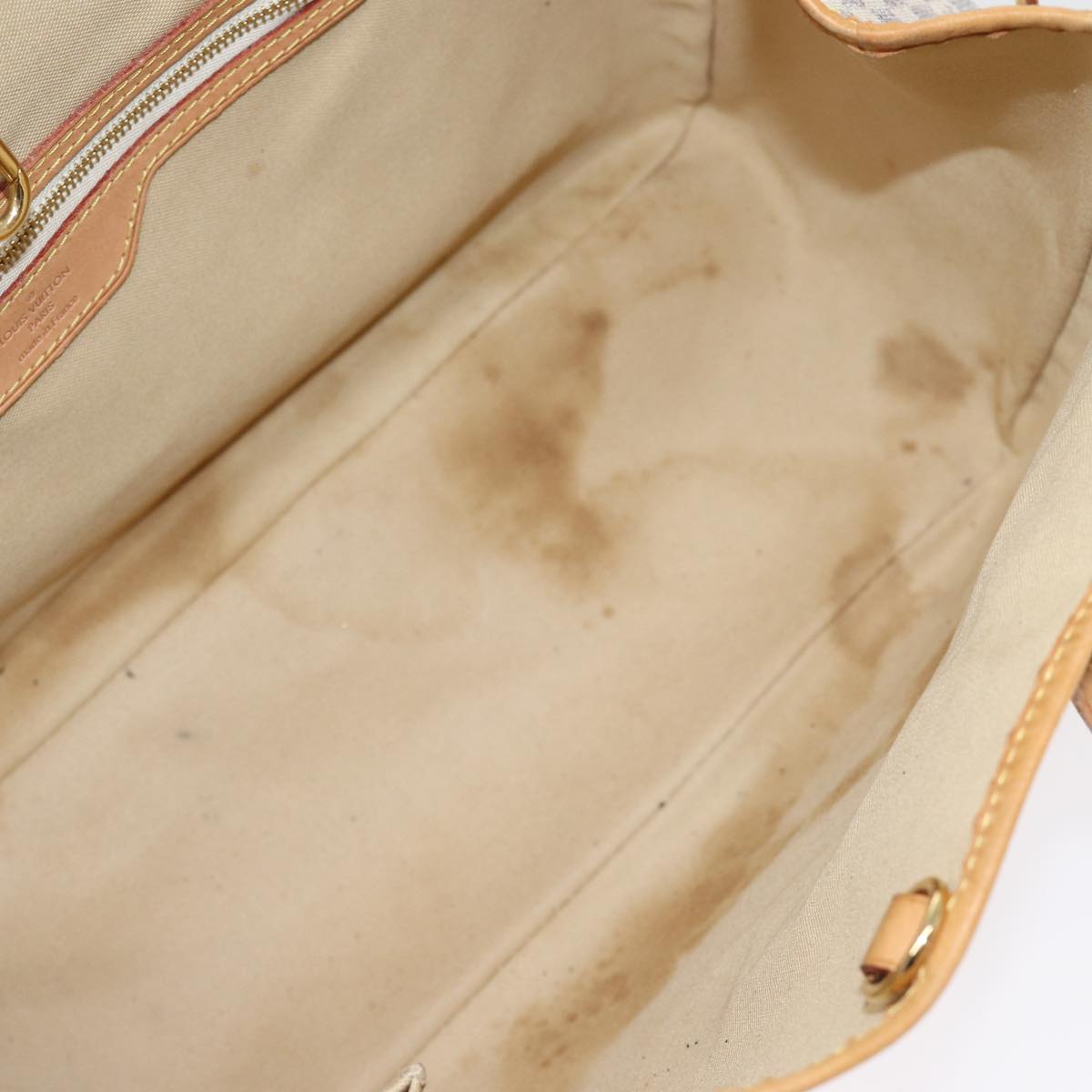 LOUIS VUITTON Damier Azur Batignolles Horizontal Tote Bag N48172 LV Auth 87898