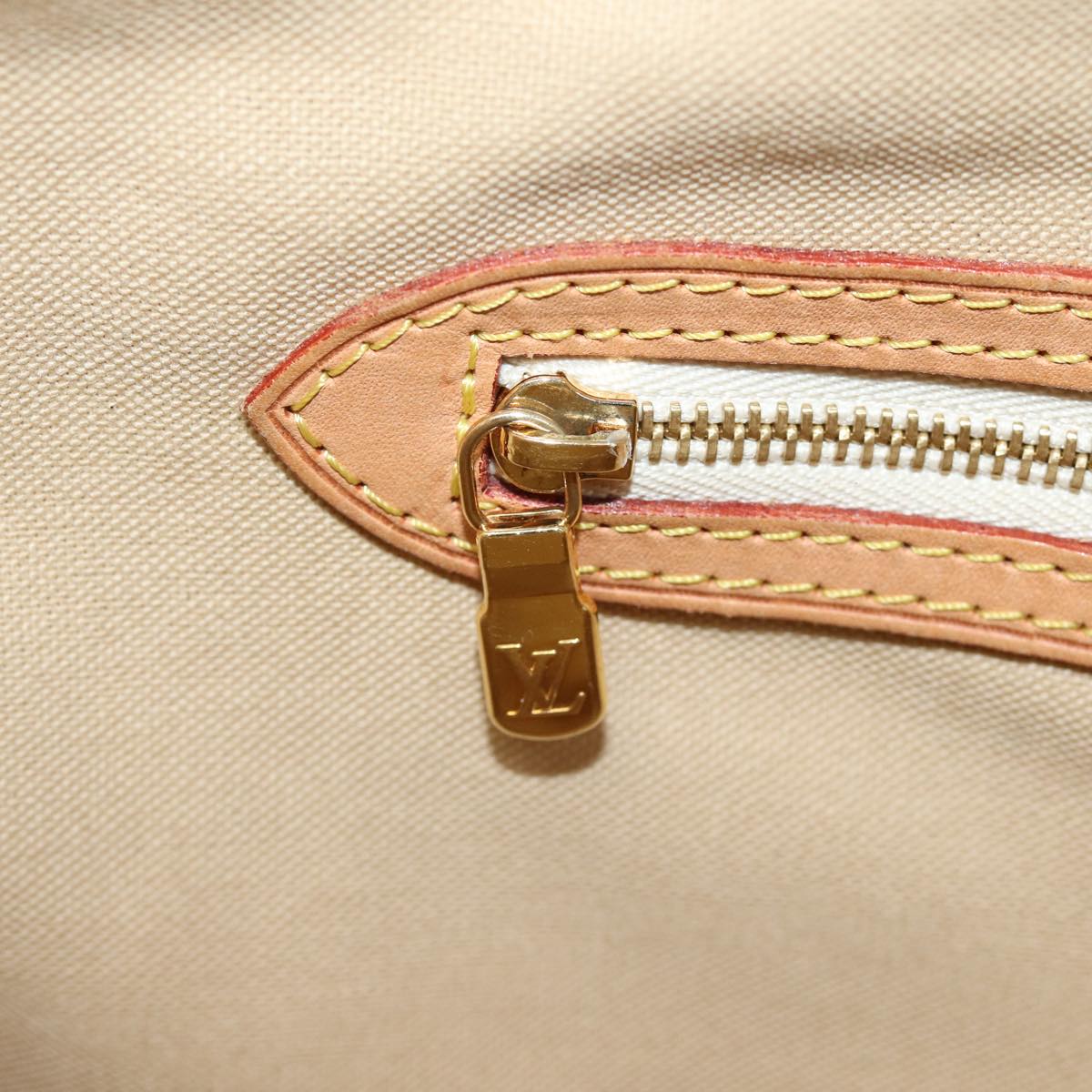 LOUIS VUITTON Damier Azur Batignolles Horizontal Tote Bag N48172 LV Auth 87898