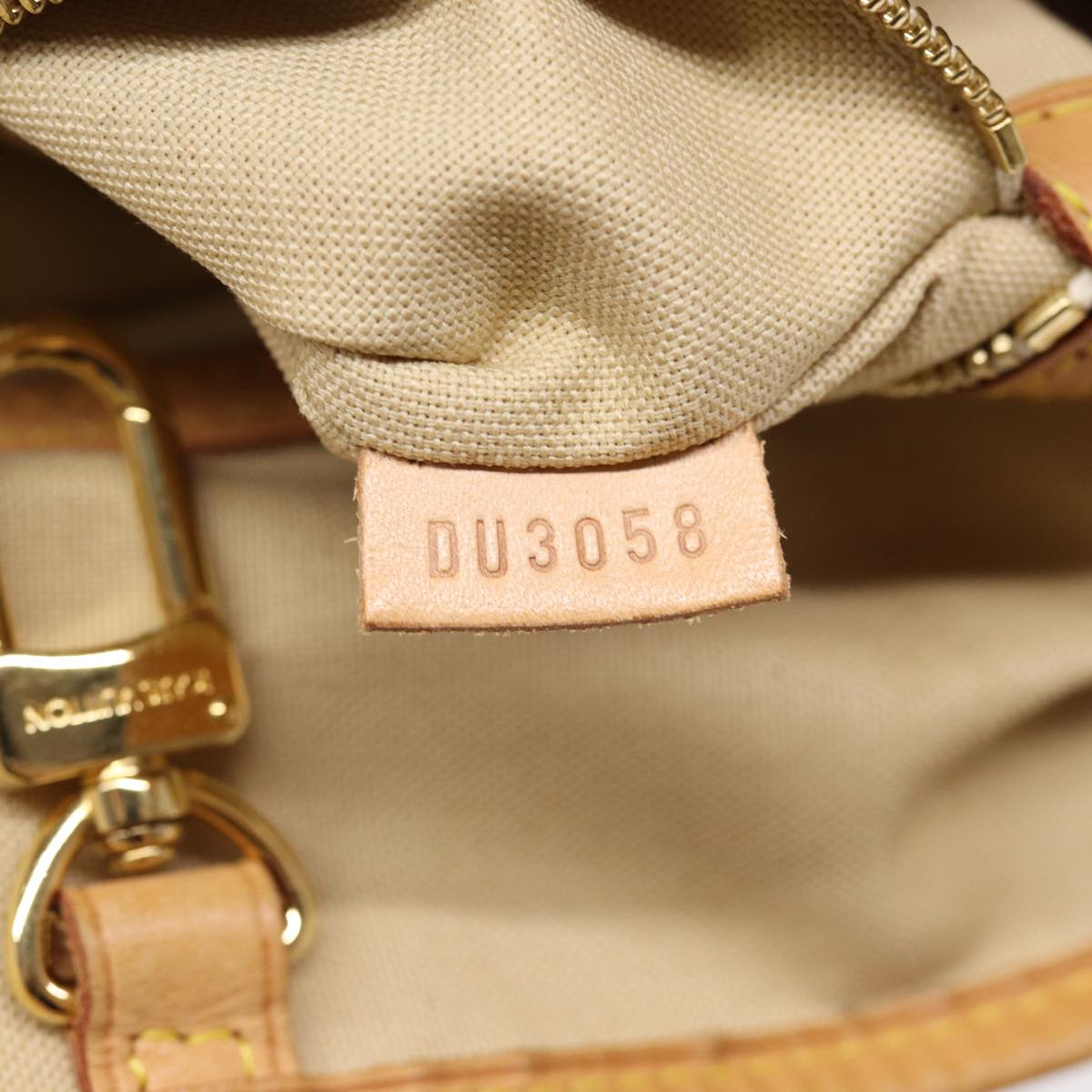 LOUIS VUITTON Damier Azur Batignolles Horizontal Tote Bag N48172 LV Auth 87898