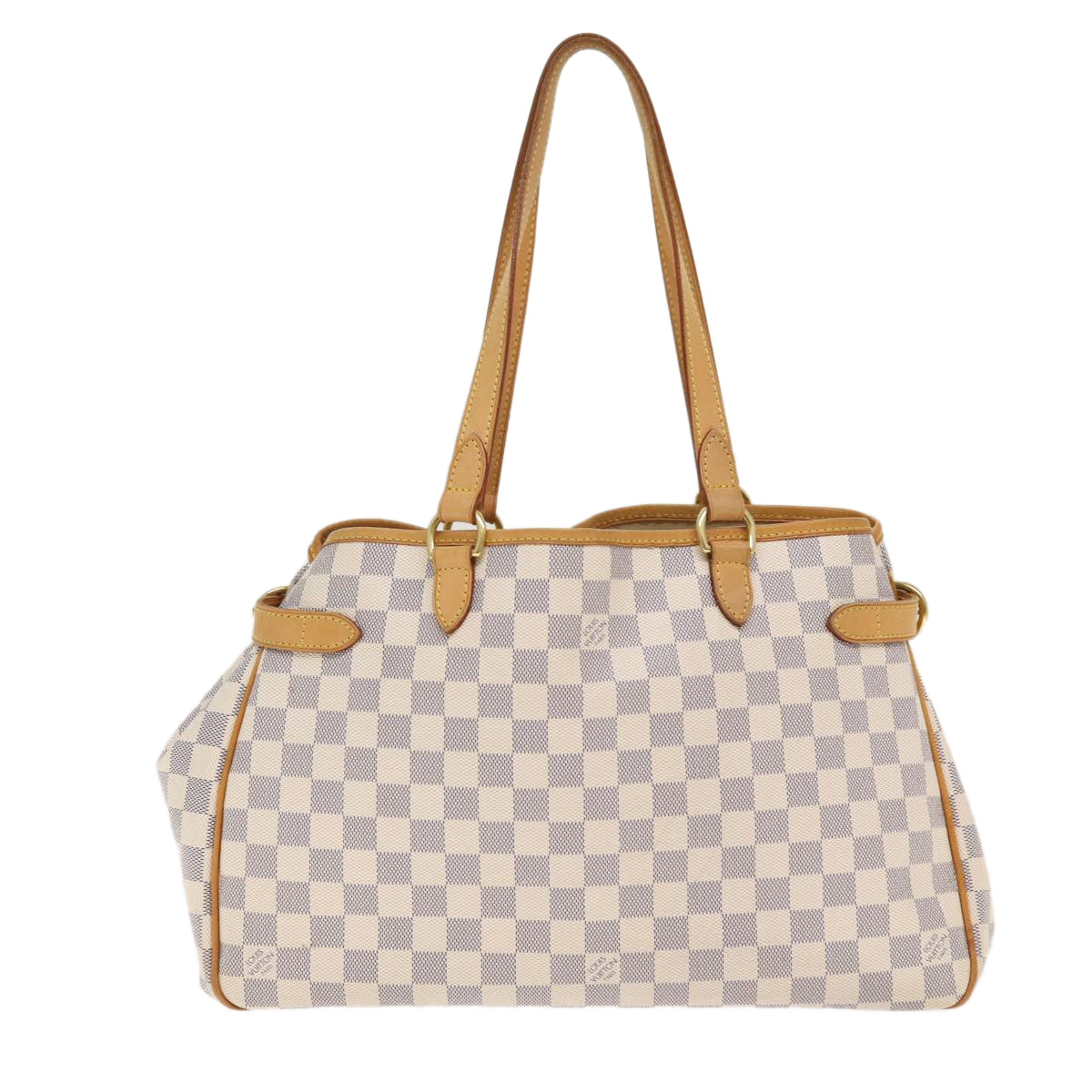 LOUIS VUITTON Damier Azur Batignolles Horizontal Tote Bag N48172 LV Auth 87898