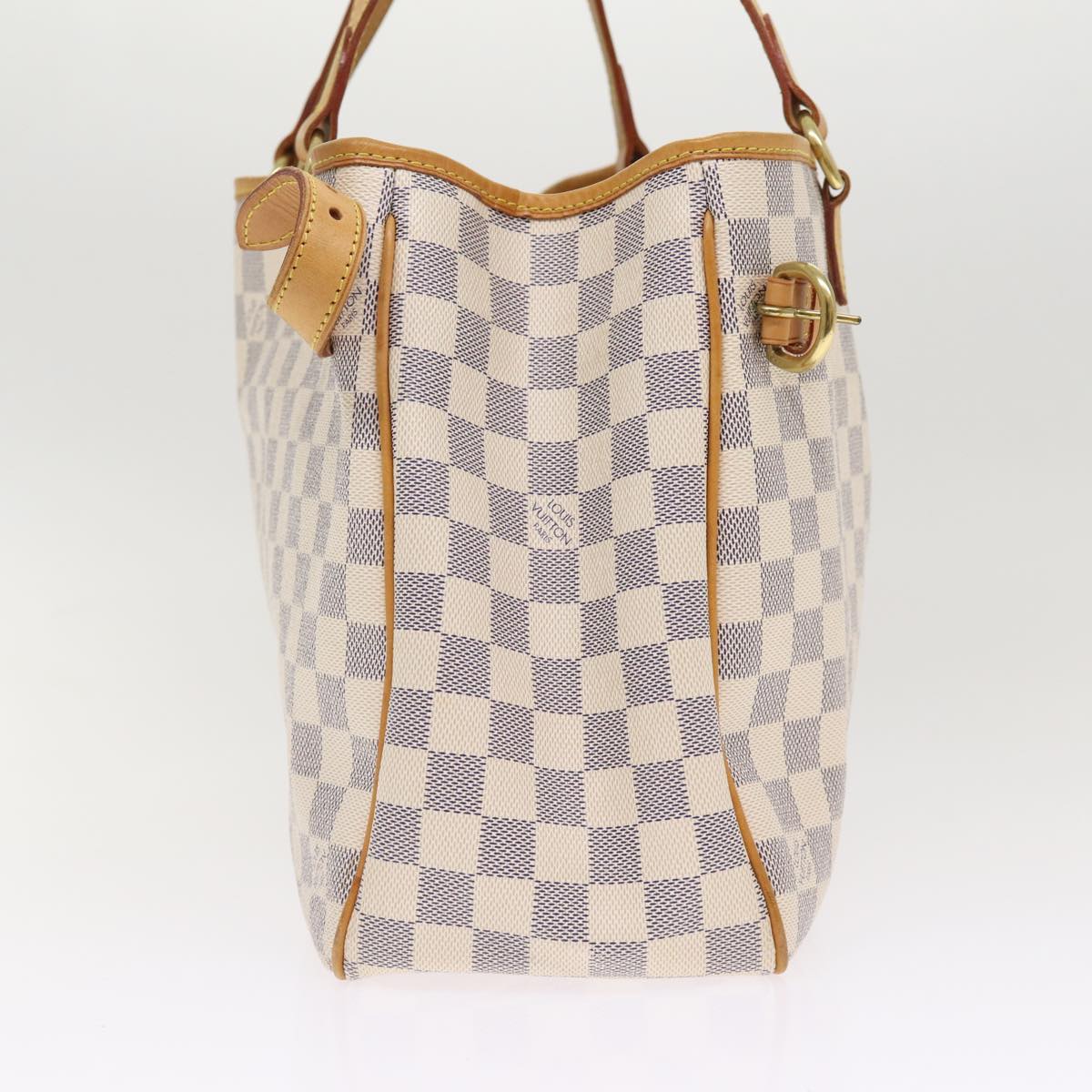 LOUIS VUITTON Damier Azur Batignolles Horizontal Tote Bag N48172 LV Auth 87898