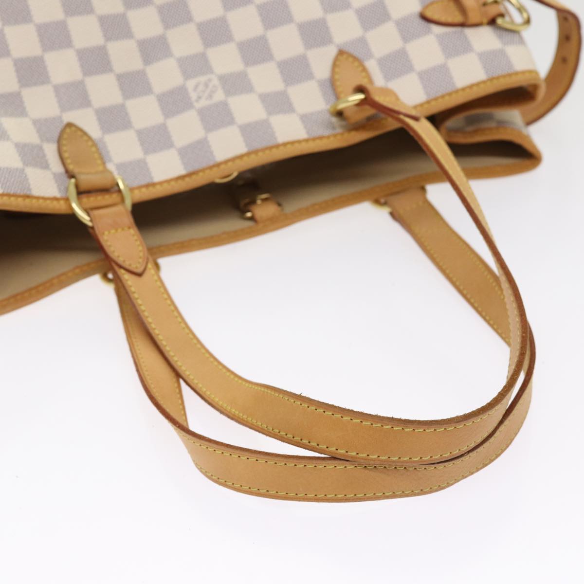LOUIS VUITTON Damier Azur Batignolles Horizontal Tote Bag N48172 LV Auth 87898