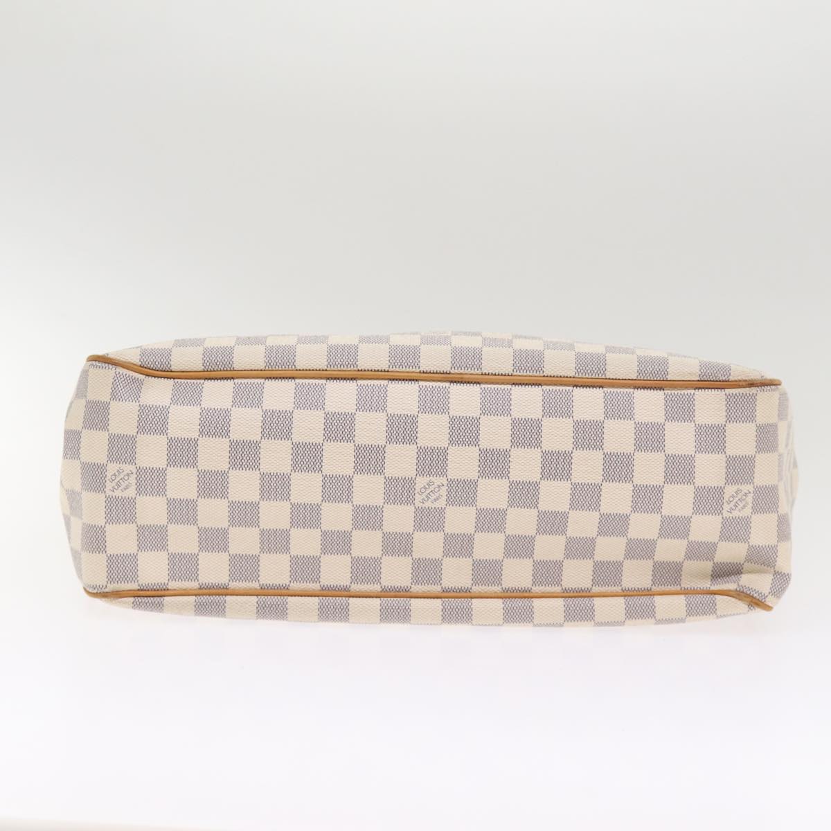 LOUIS VUITTON Damier Azur Batignolles Horizontal Tote Bag N48172 LV Auth 87898