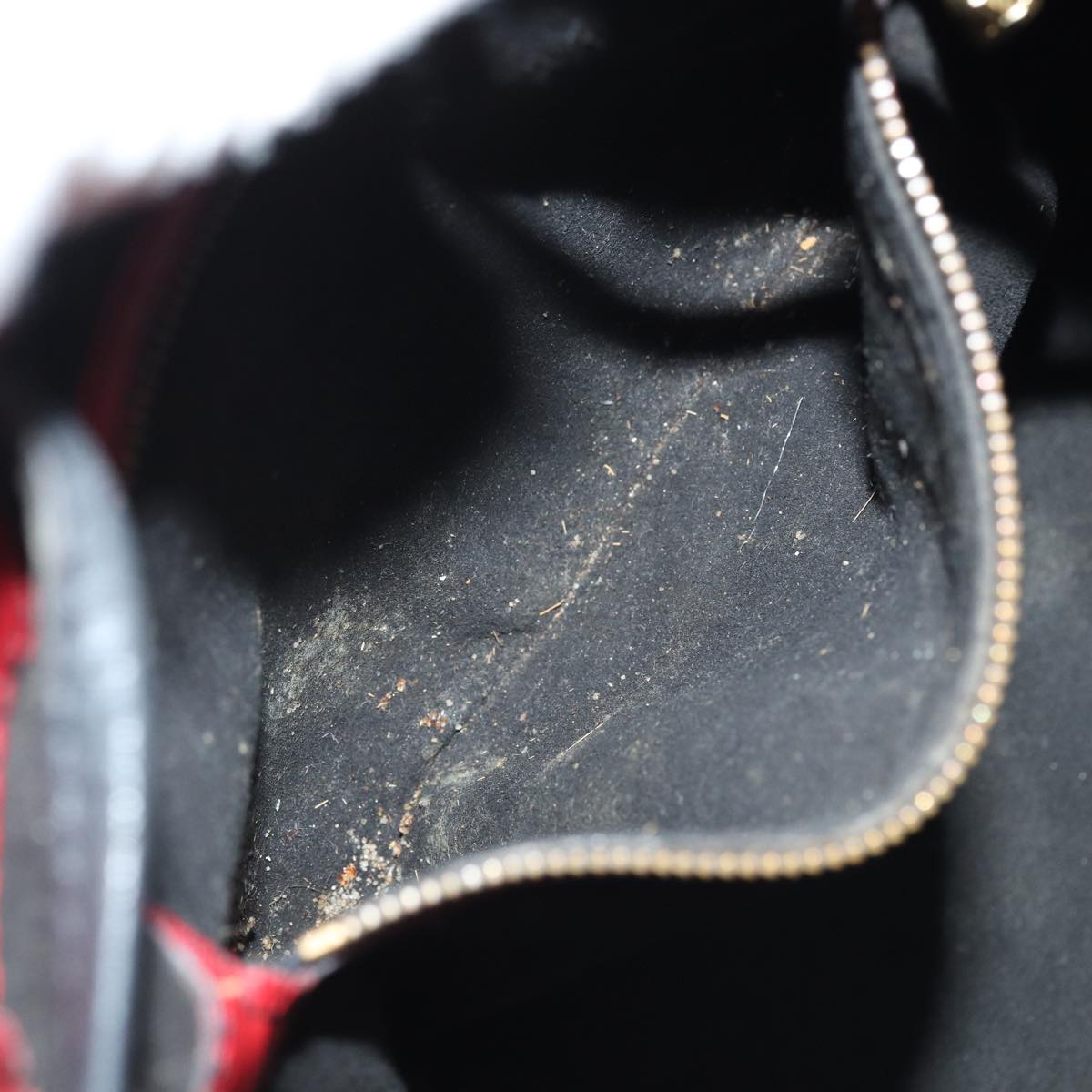 LOUIS VUITTON Epi Petit Noe Shoulder Bag By color Black Red M44172 LV Auth 87928