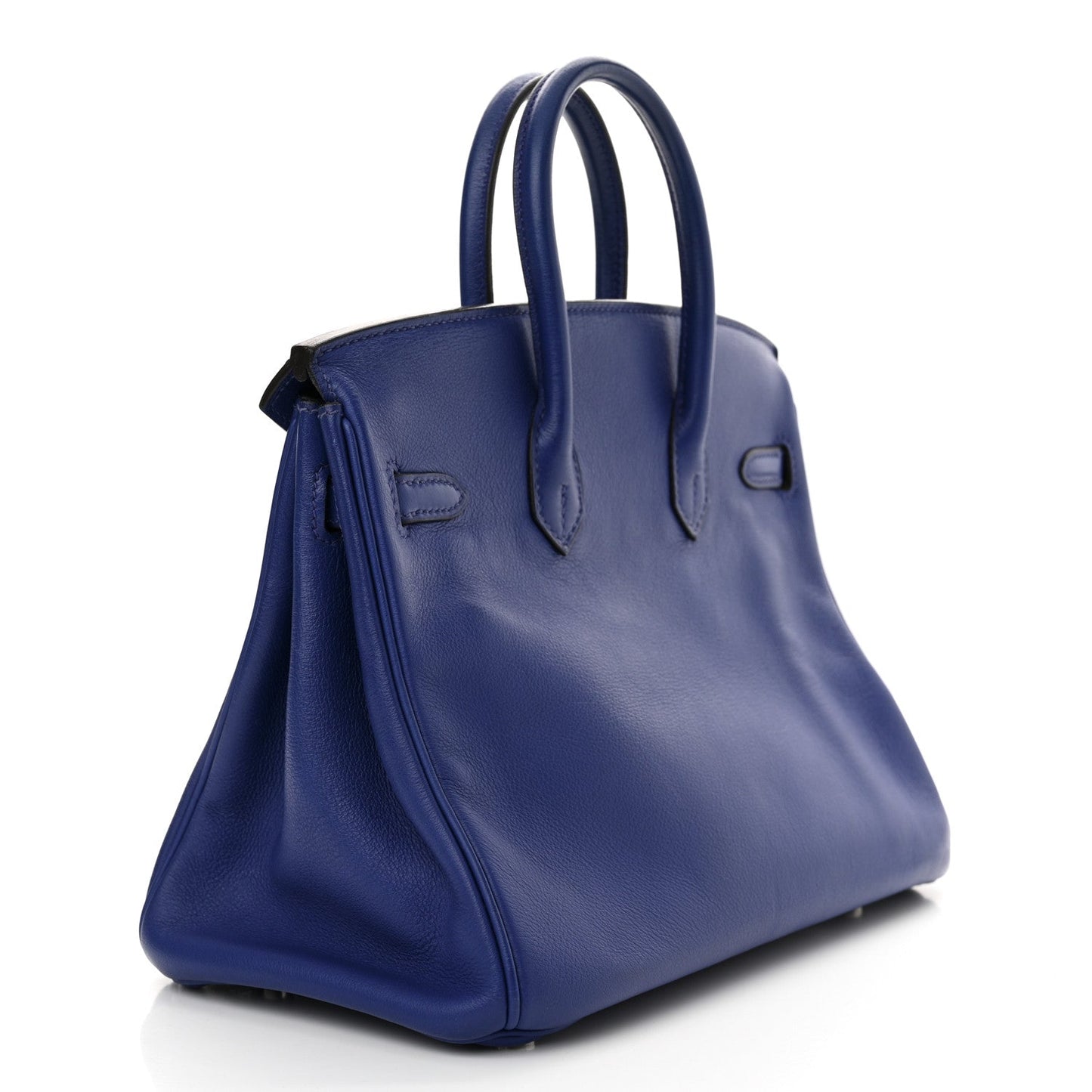 Hermes Swift Birkin 25 Bleu Electrique