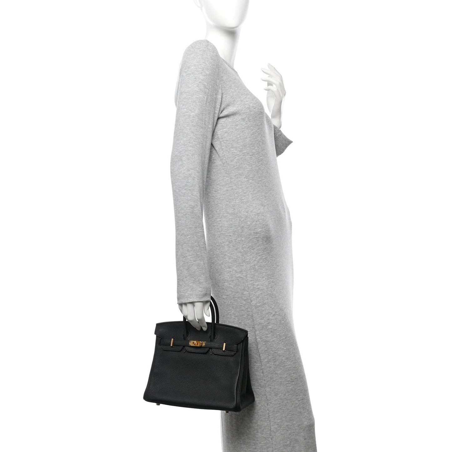 Hermes Togo Birkin 25 Black