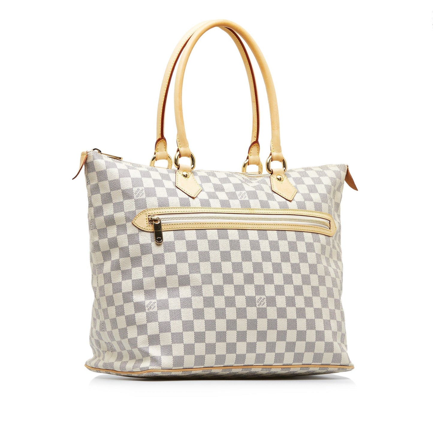 LOUIS VUITTON Damier Azur Saleya GM Tote Bag