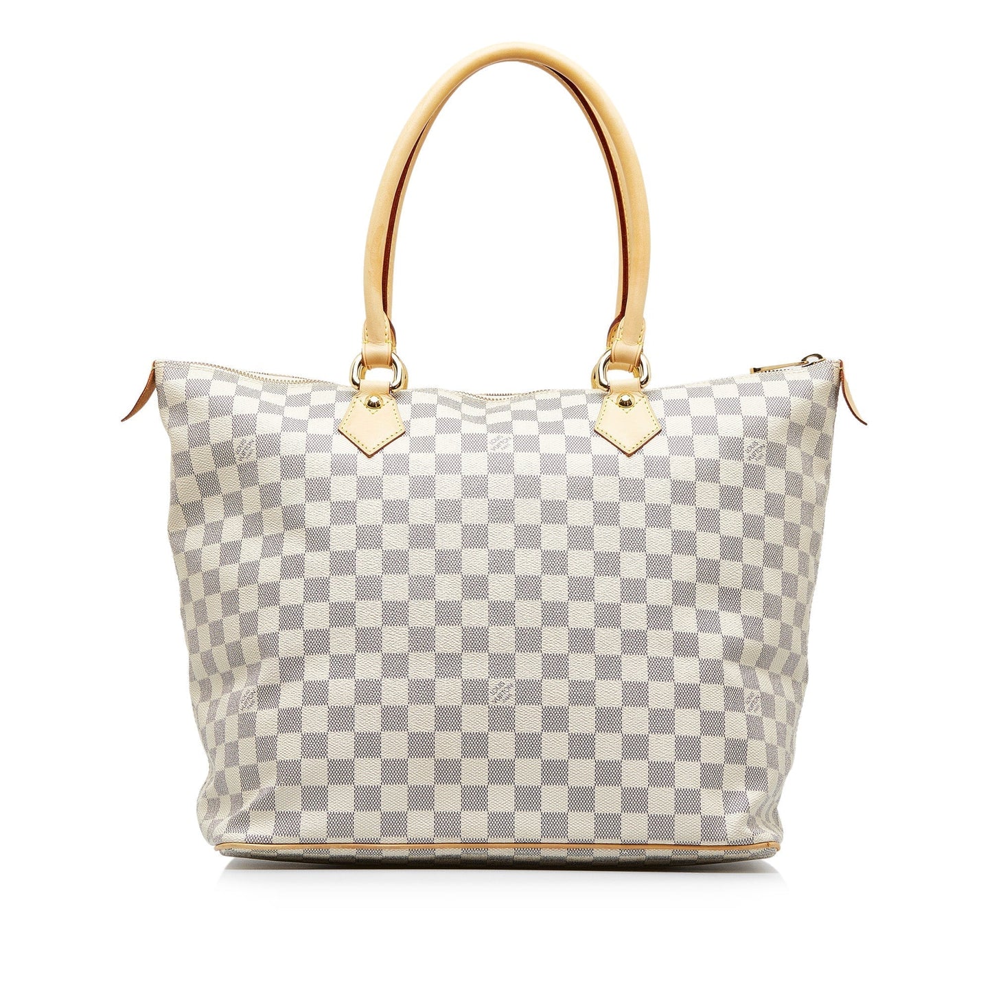 LOUIS VUITTON Damier Azur Saleya GM Tote Bag