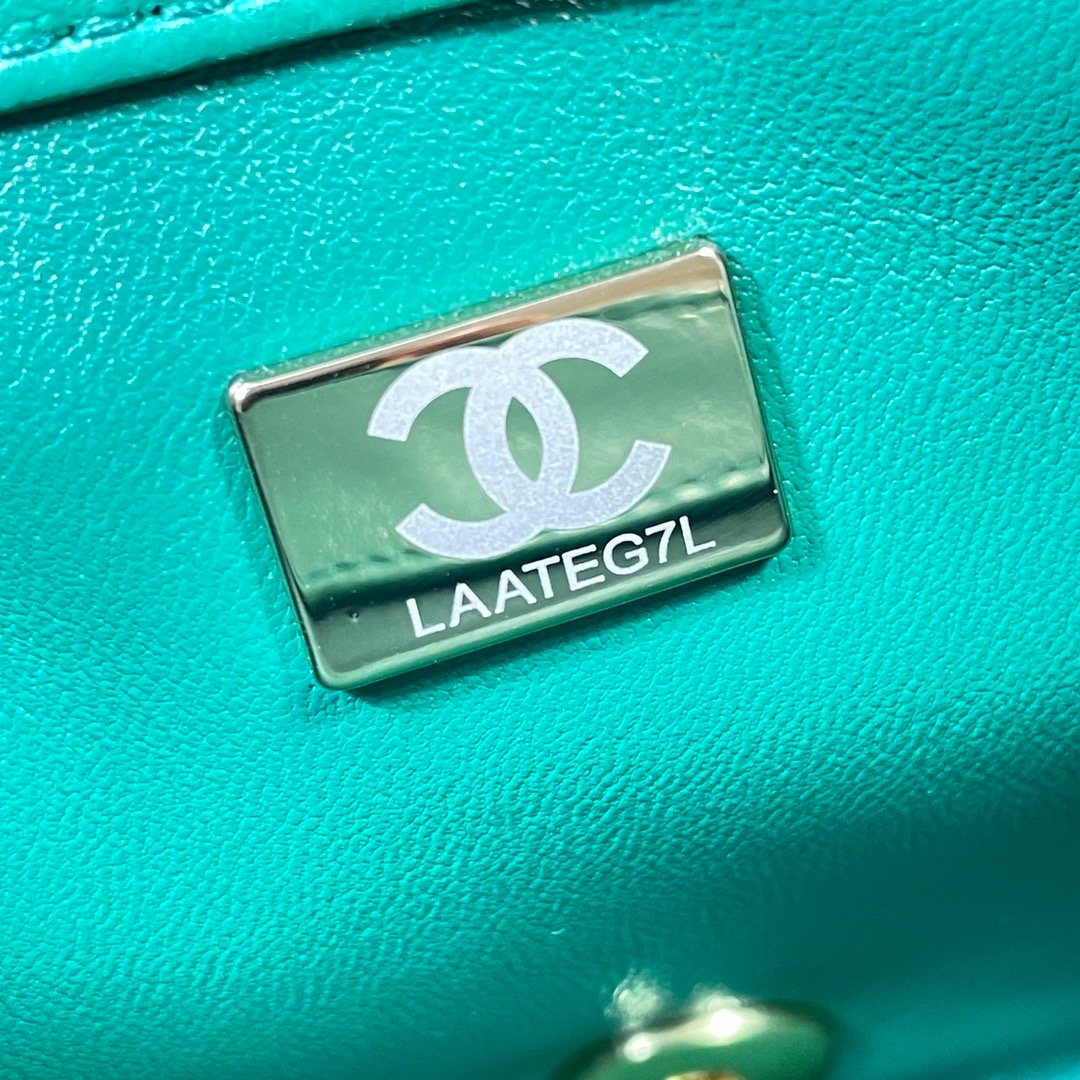 CHLLarge Top Qualityap Bag Gold Hardware Green For Women Handbags, Shoulder Bags 9.1in/23cm AS3367