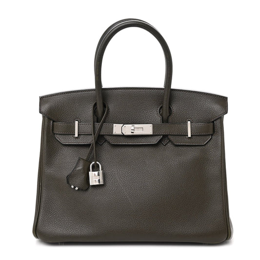Hermes Togo Birkin 30 Eucalyptus