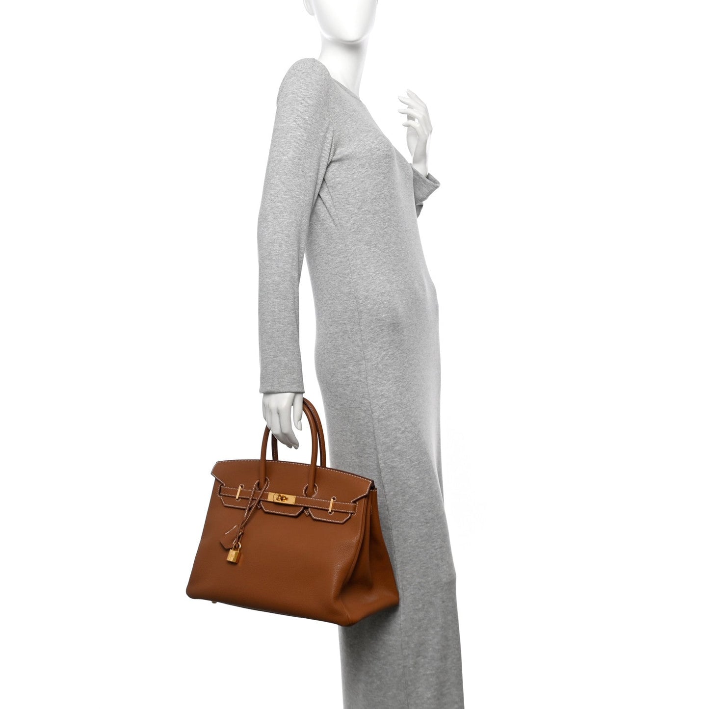 Hermes Togo Birkin 35 Gold