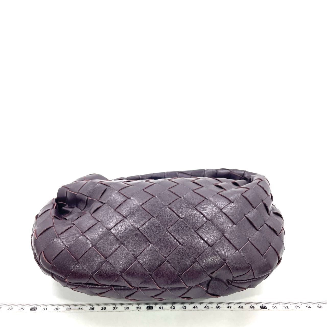 Bottega Veneta Jodie Mini Dark Burgundy Wine Leather
