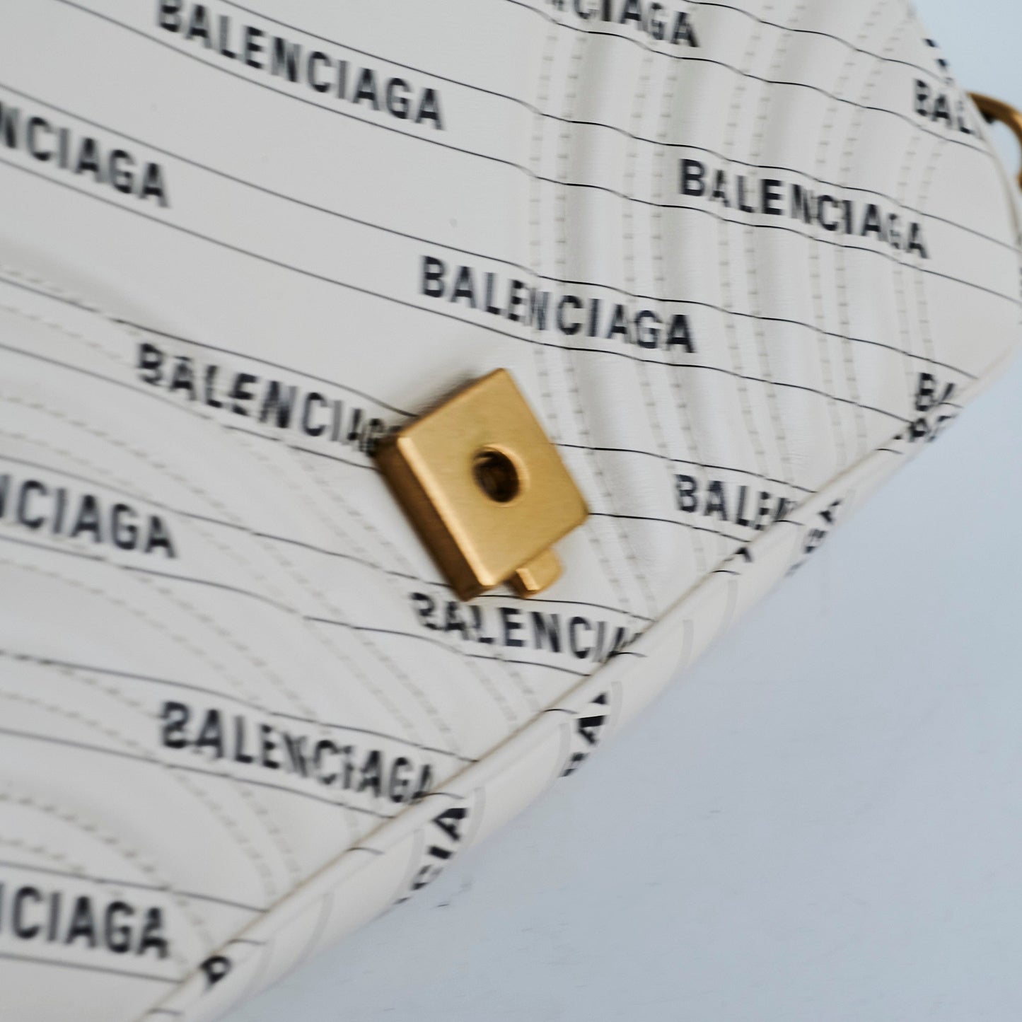 Gucci X Balenciaga Collab Marmont Small White