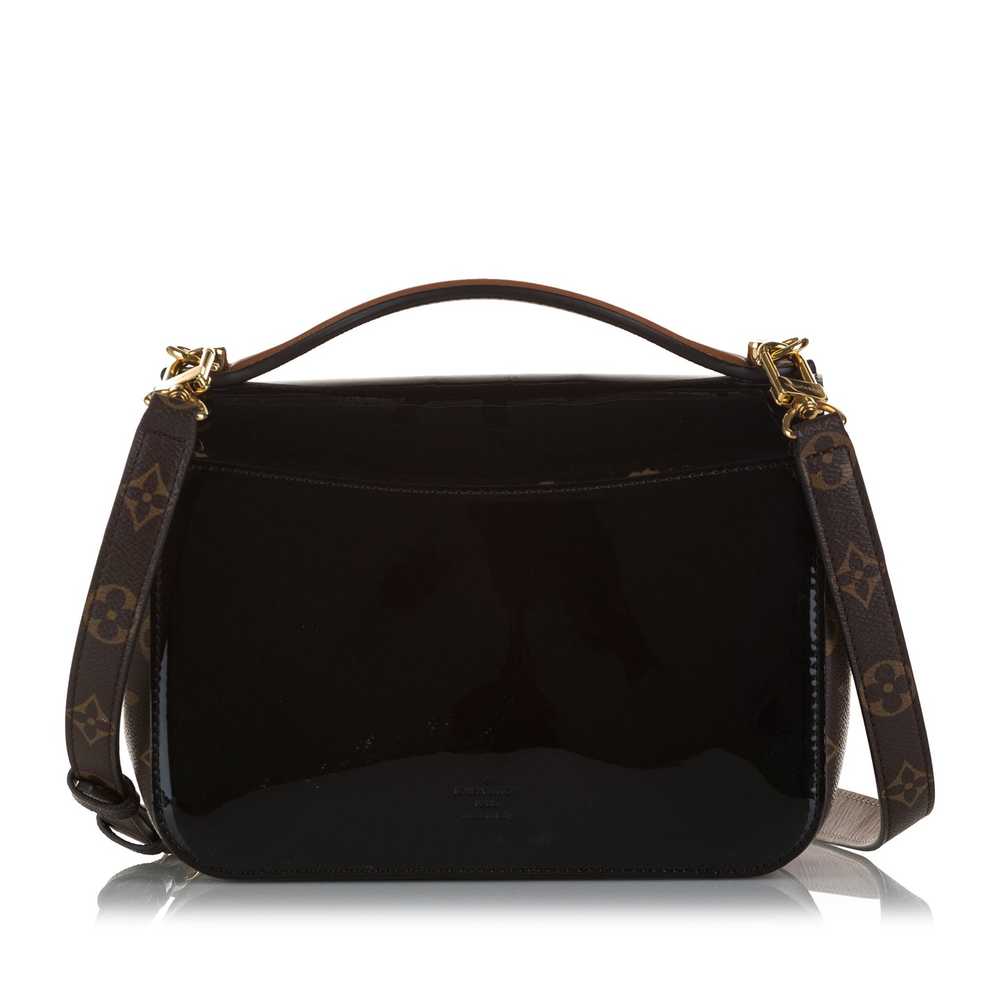 Louis Vuitton Cherrywood PM Black Vernis Miroir