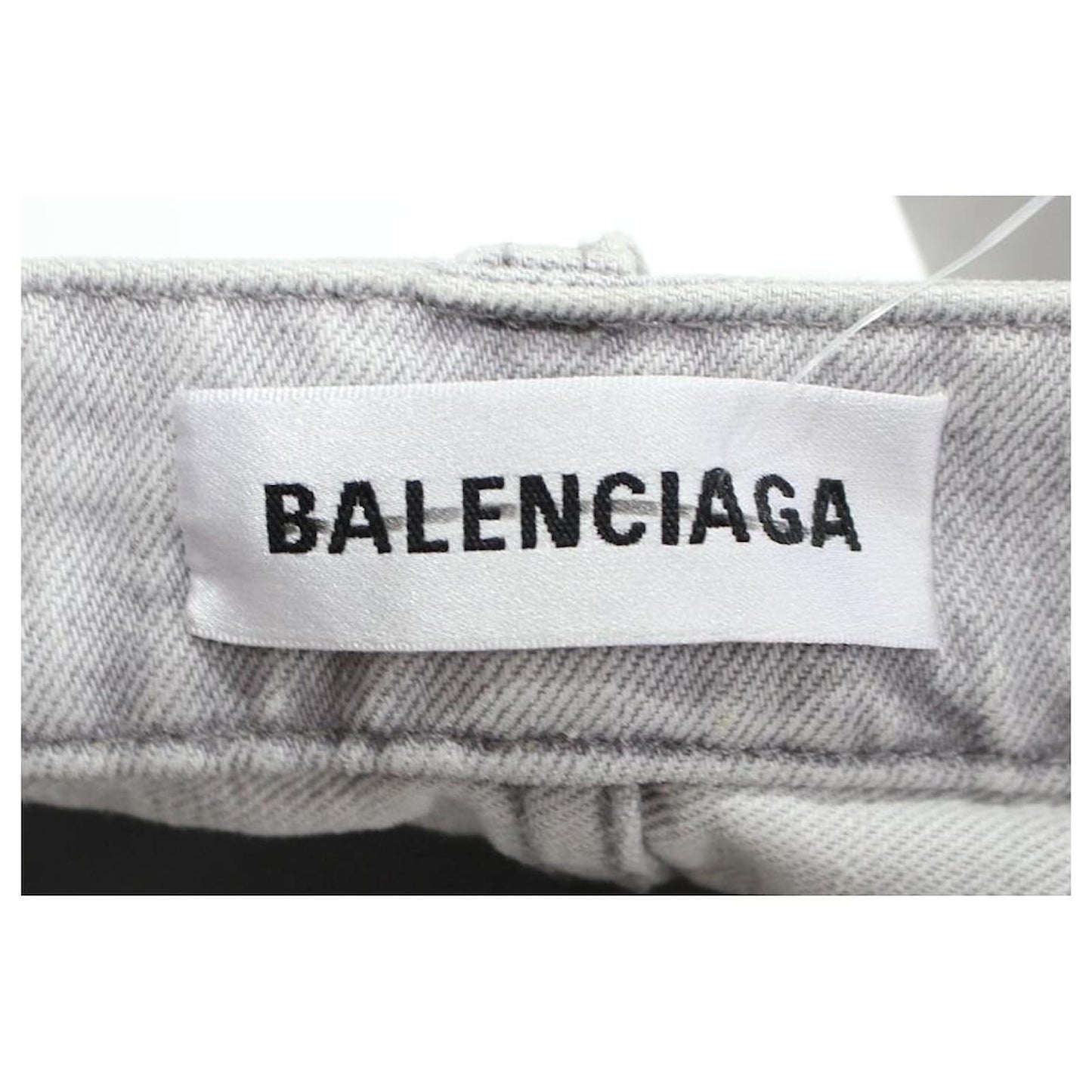 BALENCIAGA DENIM MINI SKIRT