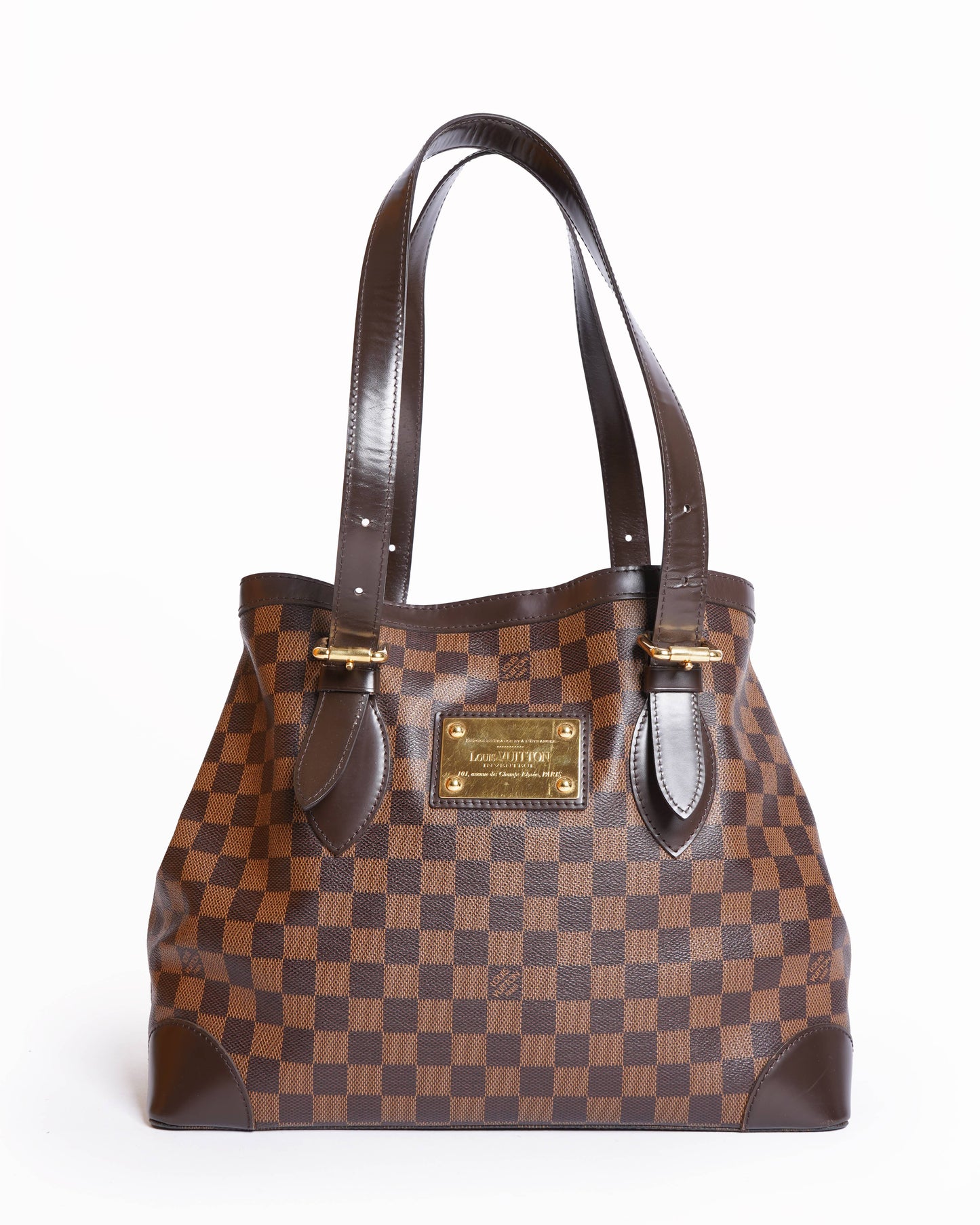 Louis Vuitton Damier Ebene Hampstead Tote Bag