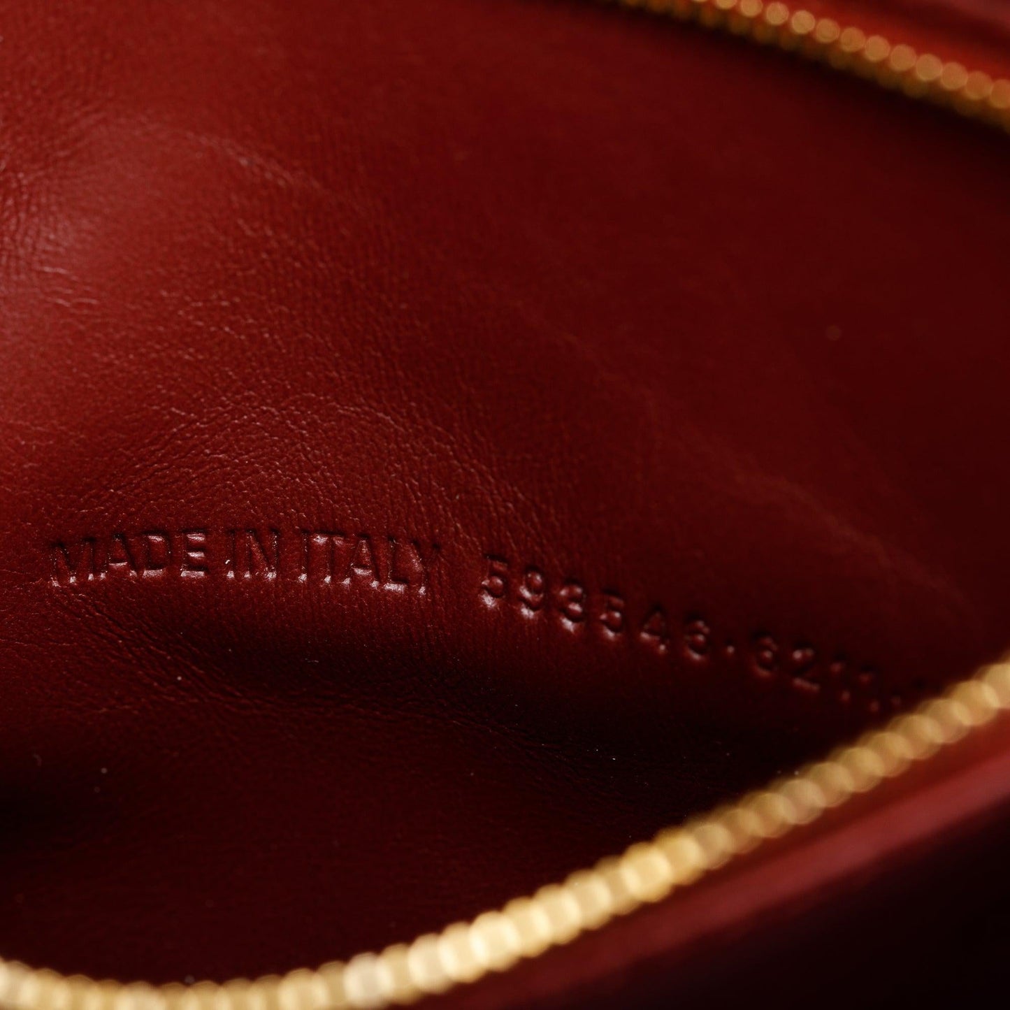 Balenciaga Burgundy Croc Embossed Leather Small Hourglass Top Handle Bag