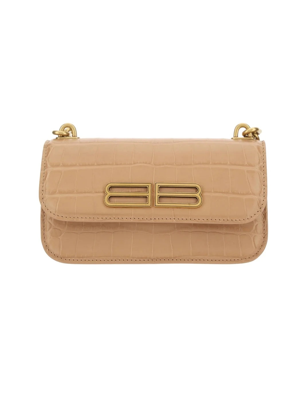 BALENCIAGA GOSSIP XS EMBOSSED CROSSBODY BAG