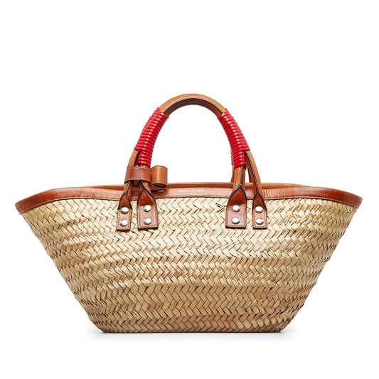 Luxury Balenciaga Trending 2025 Small Straw Bistrot Panier (SHG-u0lUVG)
