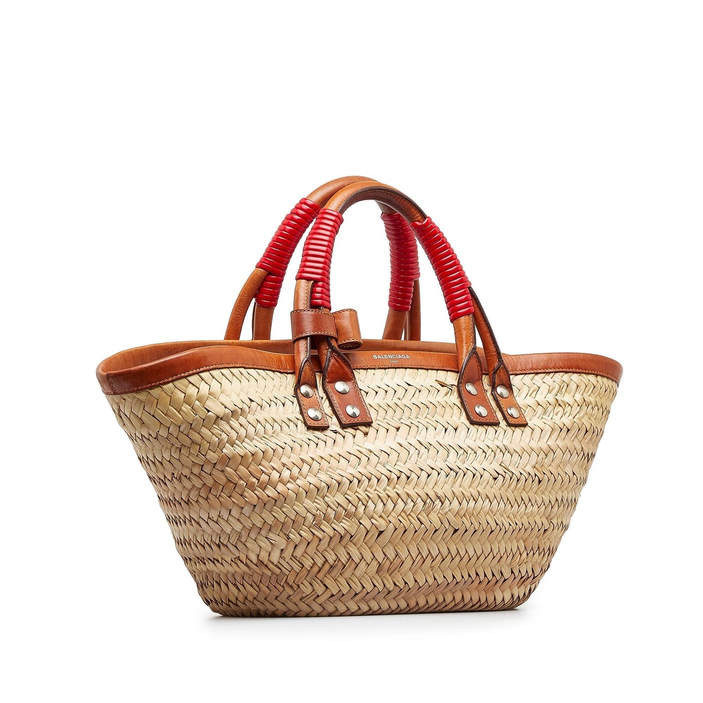 Luxury Balenciaga Trending 2025 Small Straw Bistrot Panier (SHG-u0lUVG)