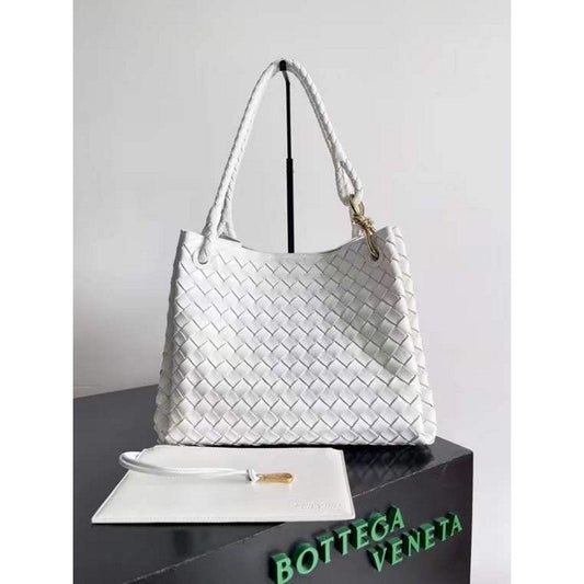 Bottega Veneta Andiamo Parachute Bag in Intrecciato Leather BGDC0064