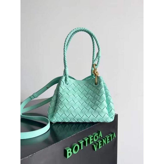 Bottega Veneta Andiamo Parachute Bag in Intrecciato Leather BGDC0073