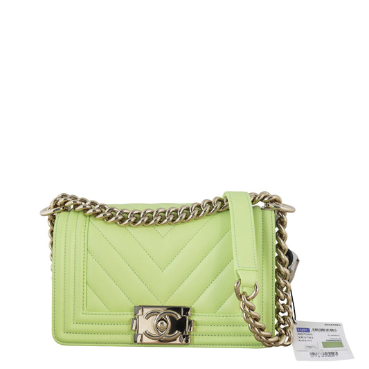 Chanel Boy Small Chevron