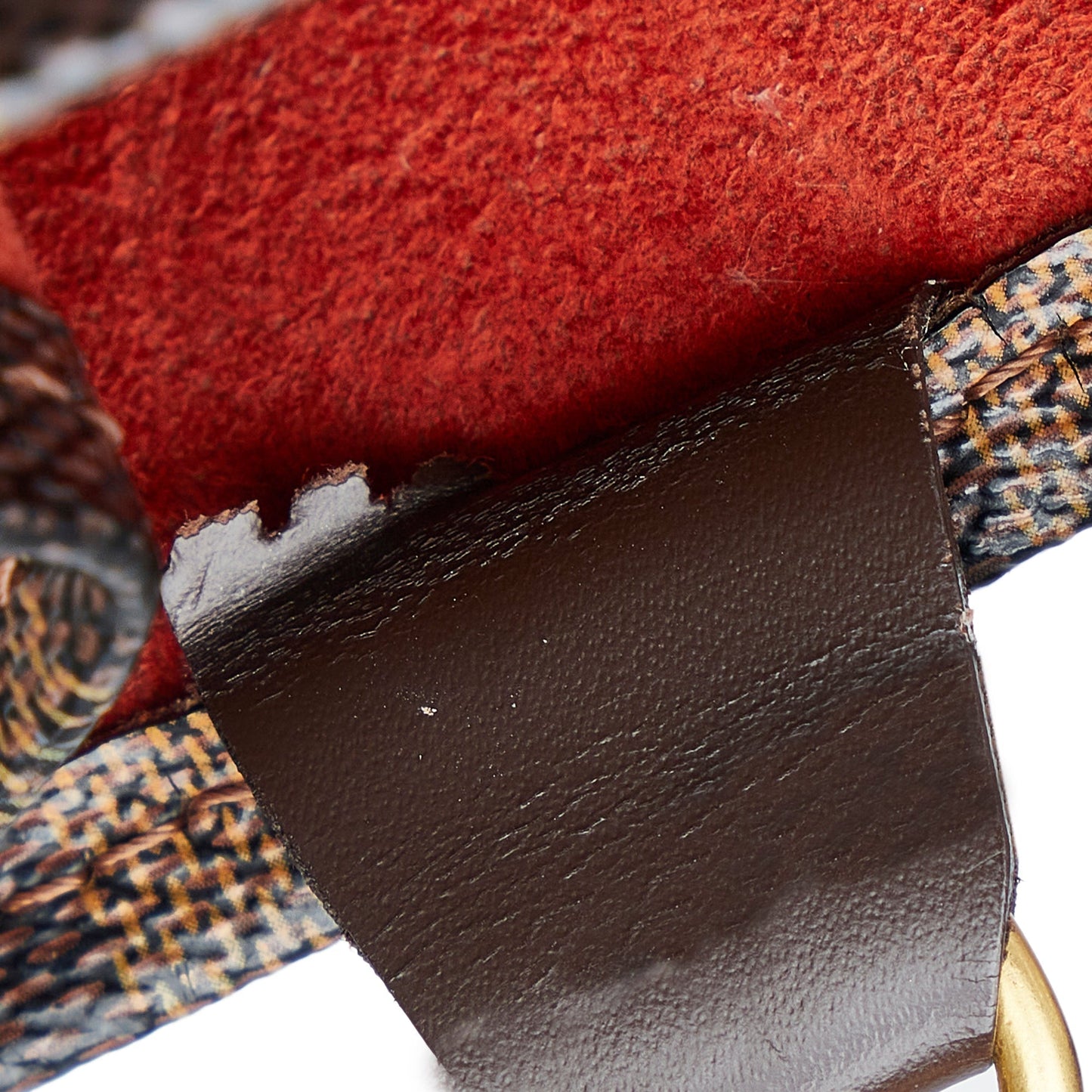 LOUIS VUITTON Damier Ebene Sac Plat Tote Bag