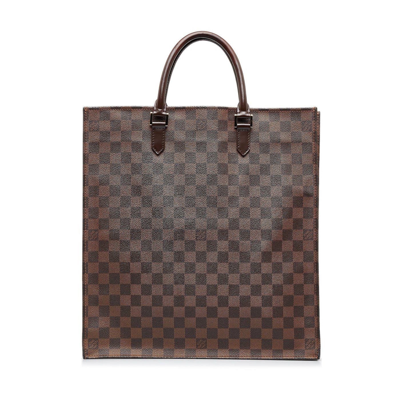 LOUIS VUITTON Damier Ebene Sac Plat Tote Bag