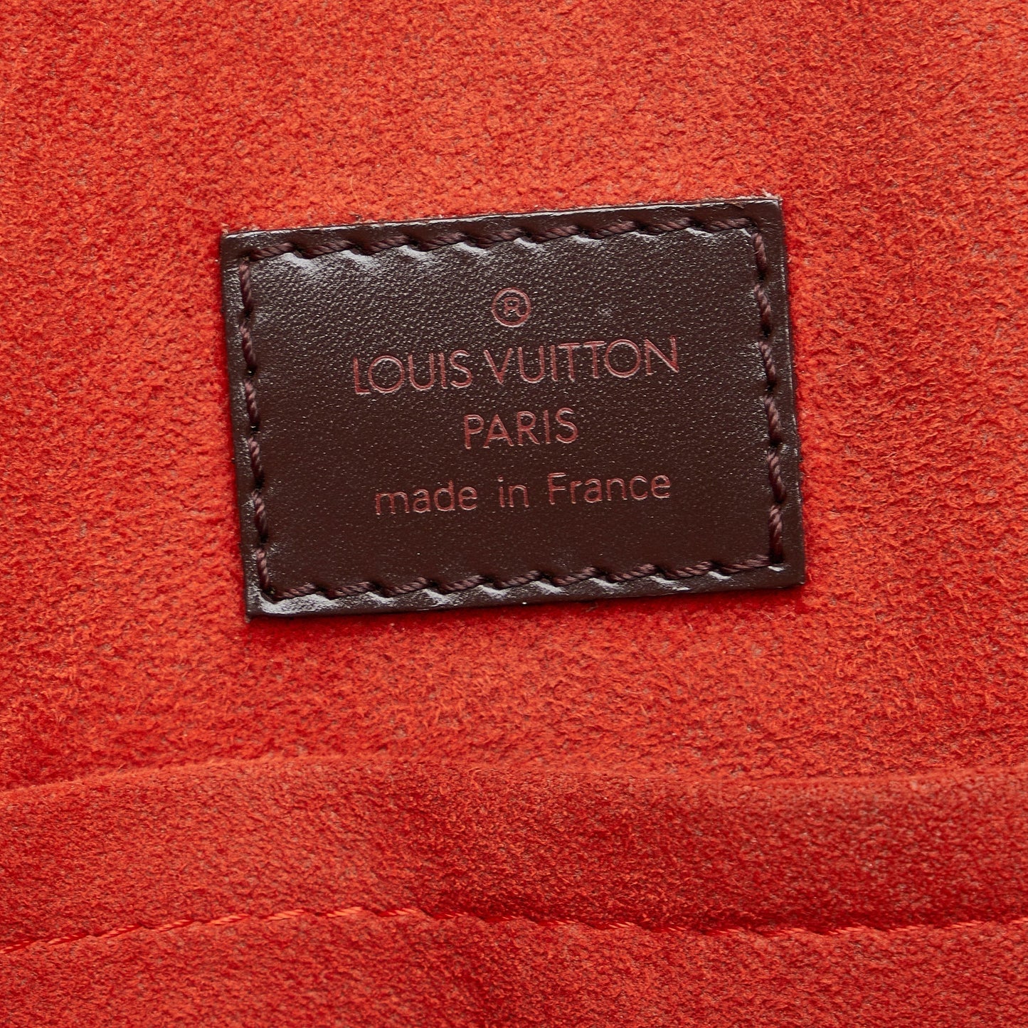 LOUIS VUITTON Damier Ebene Sac Plat Tote Bag