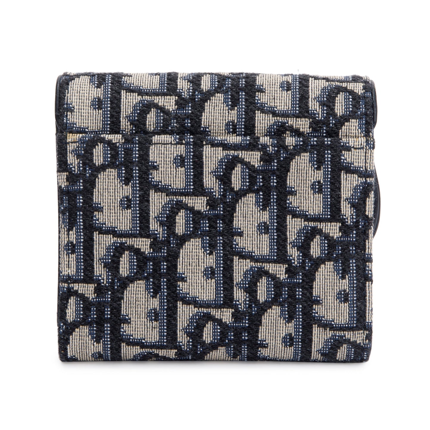 Christian Dior 2020 Oblique Saddle Compact Wallet