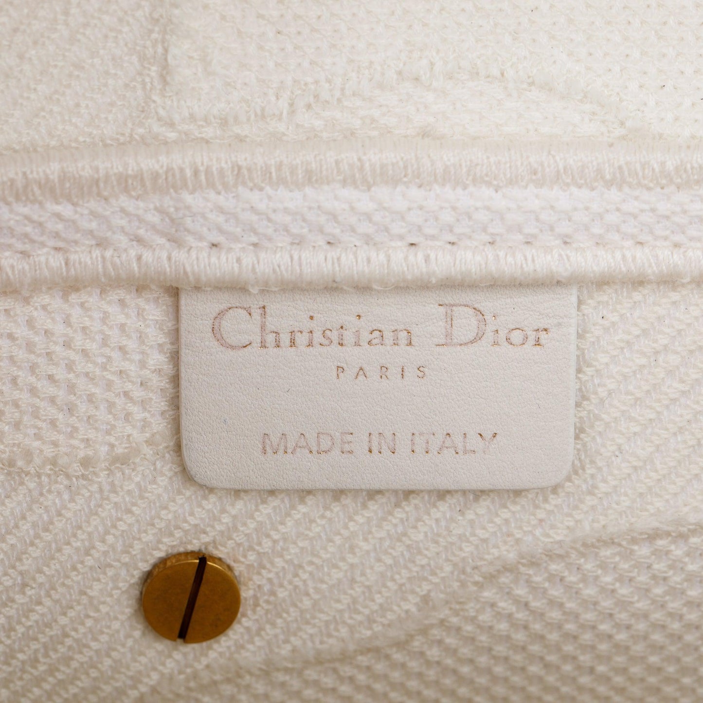 Christian Dior 2020 White Embroidered Camouflage Canvas Medium Saddle Bag