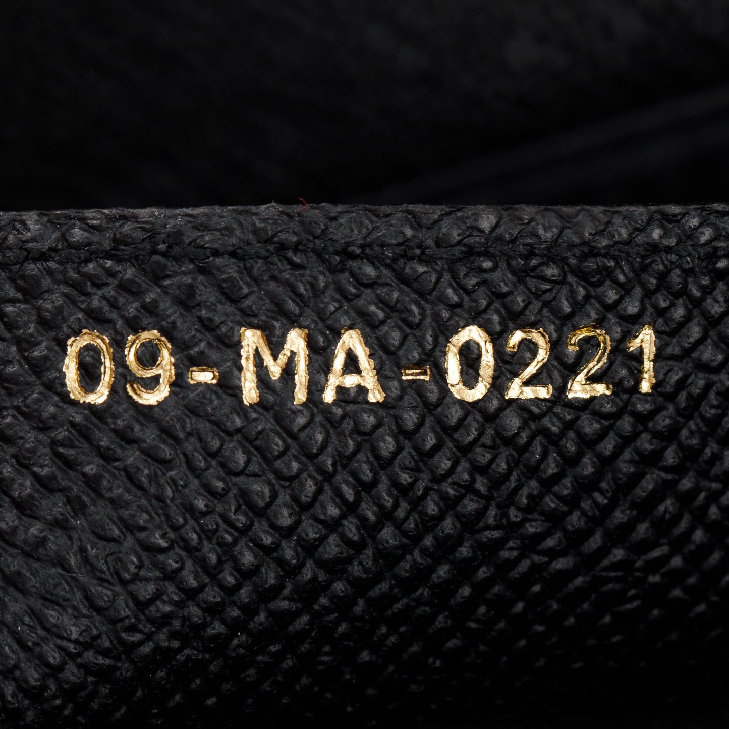 Christian Dior 2021 Black Grained Calfskin Leather Medium Saddle Bag