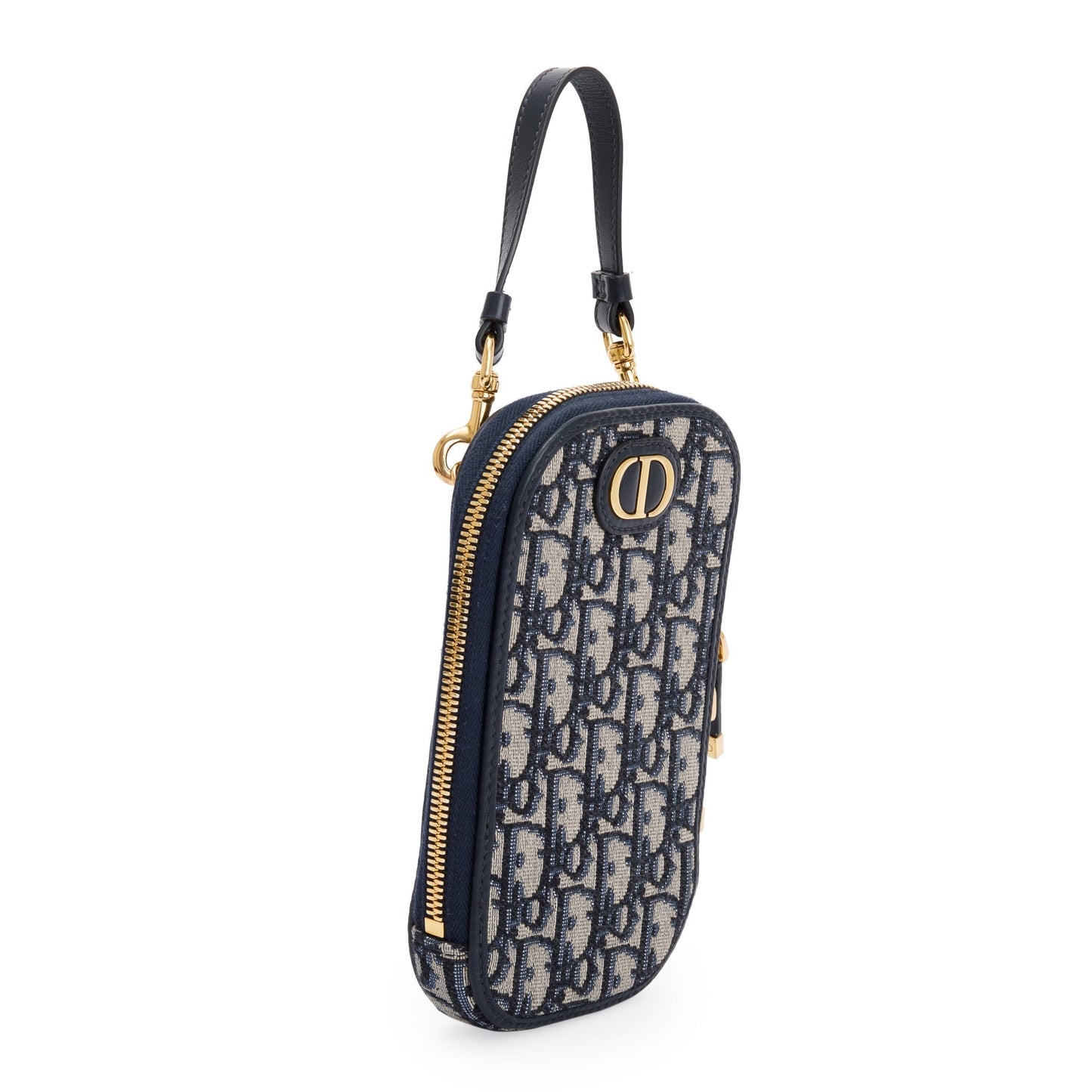 Christian Dior 2021 Oblique 30 Montaigne Phone Holder